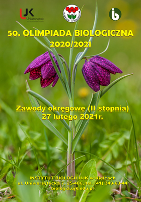 olimpiada biologiczna - poster