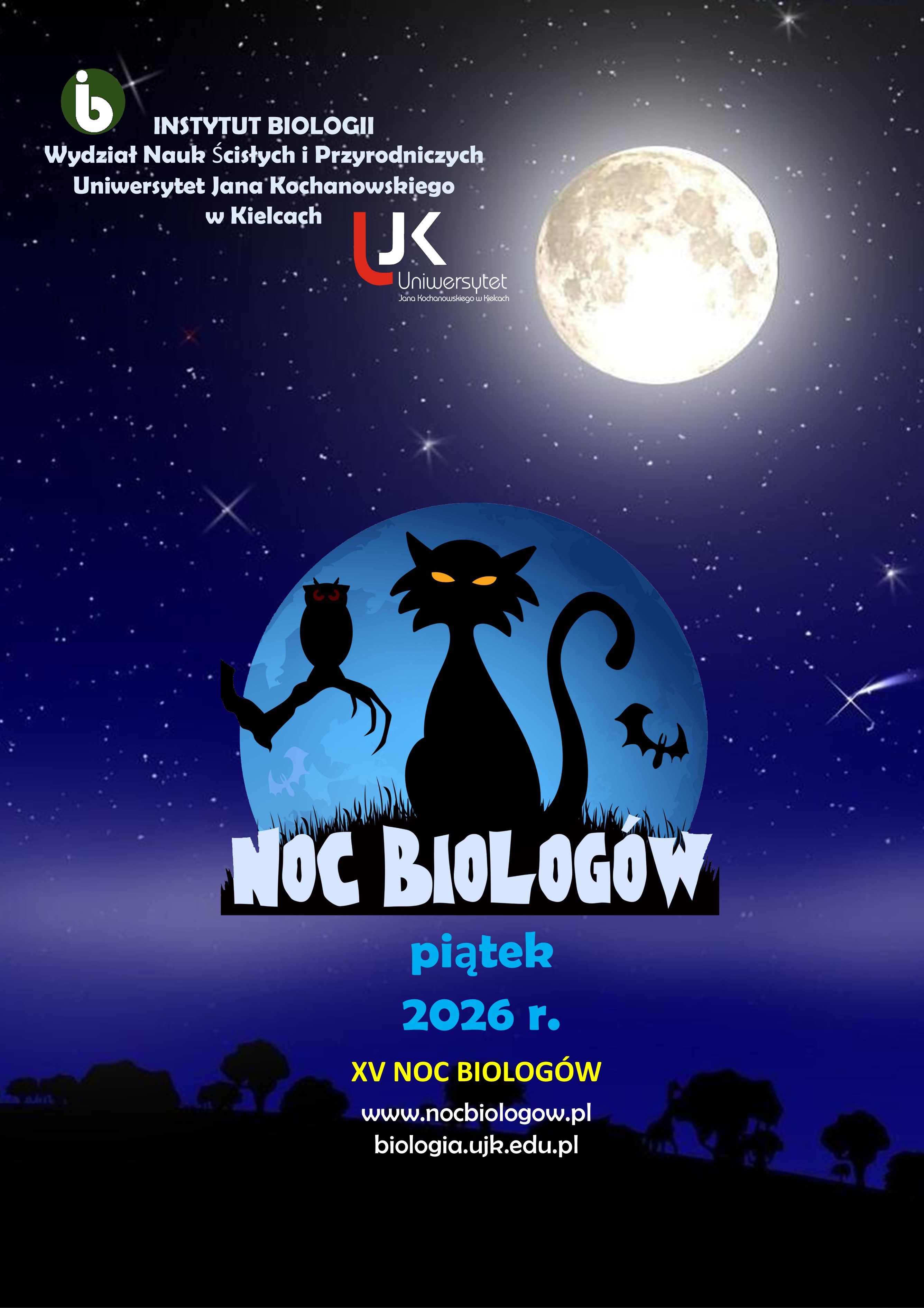 kliknij, aby powiększyć, Noc Biologów 2026 Noc Biologów 2026