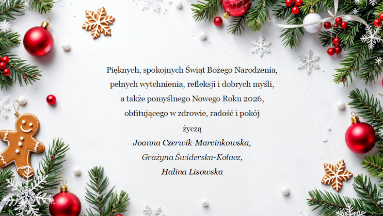 życzenia świąteczno - noworoczne