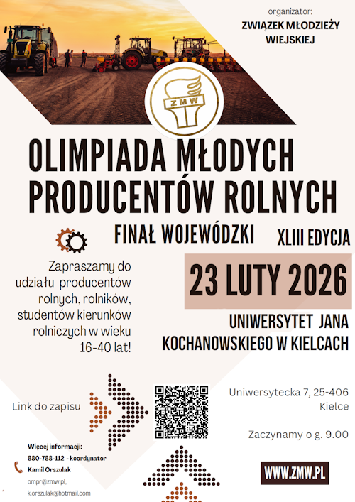 Olimpiada Młodych Producentów Rolnych